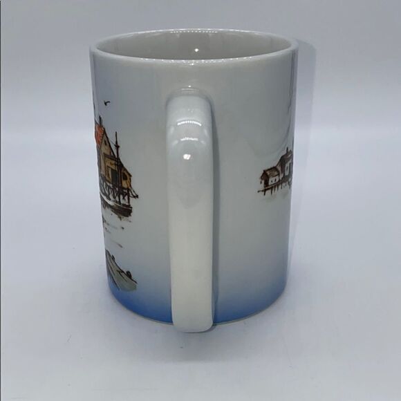 Otigiri Vintage Seaport Coffee Tea Mug Cup - Picture 4 of 7